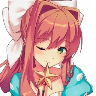 🌟 emoji Monika🍀 @qwe1ma Telegram sticker 2 of 55