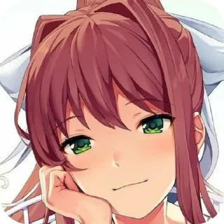🌟 emoji Monika🍀 @qwe1ma Telegram sticker 11 of 55