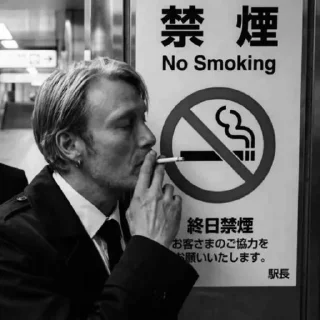 Sticker from Mads Mikkelsen🎀
