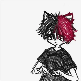 😅 emoji 𝕕𝕖𝕕 𝕚𝕟𝕤𝕒𝕚𝕕 ➡️ @Ctikerubot Telegram sticker 11 of 55