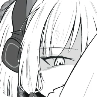 Sticker from Midori... Shiro..?