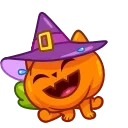 Sticker from Pumpkin Cat