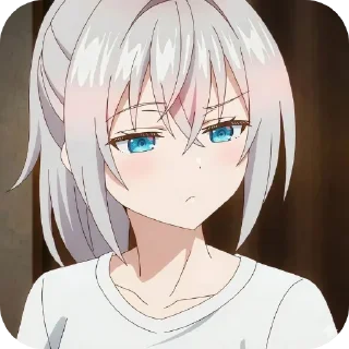 🤨 emoji Alya by vefeme Telegram sticker 18 of 52