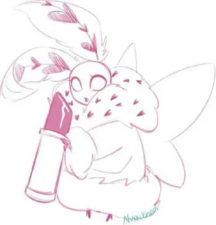 💄 emoji Моль💋 ➡️ @Ctikerubot Telegram sticker 23 of 25