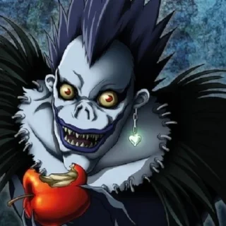 🍎 emoji тетрадь смерти Telegram sticker 9 of 16