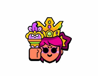😶 emoji Mandy Pins @BrawlStarsStik Telegram sticker 23 of 23