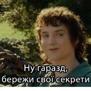 😀 emoji LOTR Telegram sticker 19 of 45