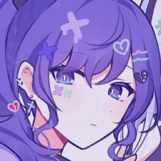 💜 emoji ❝ⲙꪖfυⲩυ🫨☆ from @sak1stickers Telegram sticker 13 of 35