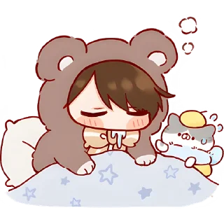 Sticker from Кума-кун @Nyasticks