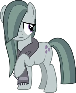 😒 emoji @mlpstickers Marble Pie pack Telegram sticker 8 of 28
