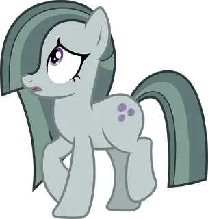 🙄 emoji @mlpstickers Marble Pie pack Telegram sticker 18 of 28
