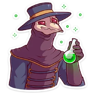 😈 emoji Доктор Счастье @stickerdom Telegram sticker 24 of 49