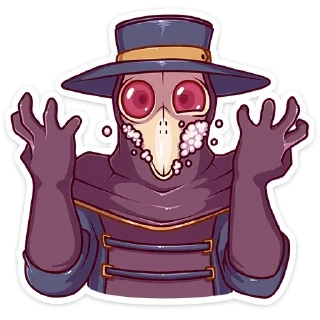 😤 emoji Доктор Счастье @stickerdom Telegram sticker 8 of 49