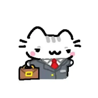 🐱 emoji Doodle cat @anime4_arts Telegram sticker 19 of 56