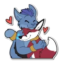 ❤ emoji Ultimate Hugs Pack Telegram sticker 24 of 119