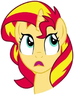 Sticker from Sunset Shimmer ➩ @Earth928B
