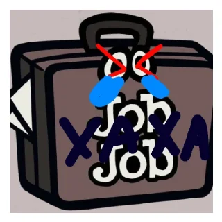Sticker from Job Job Emoji