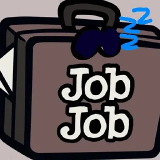 Sticker from Job Job Emoji