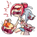 😡 emoji Mia Catlady Telegram sticker 20 of 30