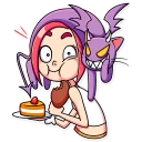 😈 emoji Mia Catlady Telegram sticker 18 of 30