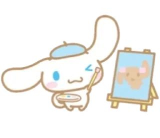 🗑 emoji cinnam0roll by: @waifustiks Telegram sticker 14 of 50