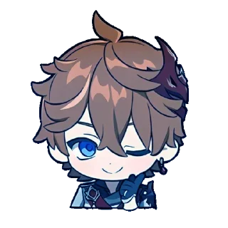 🐳 emoji ⊹‌ °   𝆺𝅥 ੮ɑʀ੮ɑⲙ૦υςⲏ૯  𓆪  𝆺𝅥 @genshin_st1ckers Telegram sticker 1 of 70