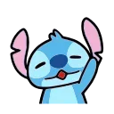 👋 emoji Stitch and Angel @anime4_arts Telegram sticker 14 of 40