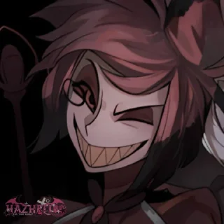 📻 emoji alastor-hazbin hotel | @Hazhell00 | ➡️ @Ctikerubot Telegram sticker 17 of 61
