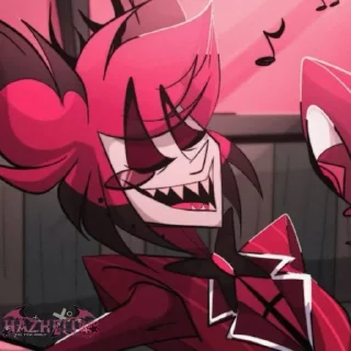 Sticker from alastor-hazbin hotel | @Hazhell00 | ➡️ @Ctikerubot