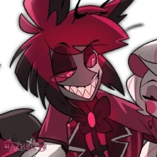 📻 emoji alastor-hazbin hotel | @Hazhell00 | ➡️ @Ctikerubot Telegram sticker 13 of 61