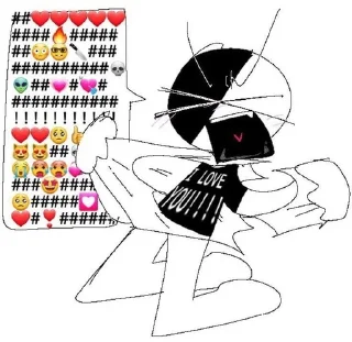 🌓 emoji 。・゜★ 𝙹𝚊𝚌𝚔☆゜・。(by: @pinkzizzyy) Telegram sticker 7 of 23
