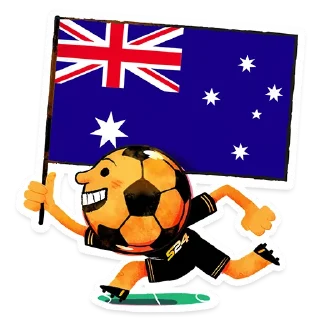 🇦🇺 emoji ЧМ-2022 @ftbl11 Telegram sticker 2 of 33