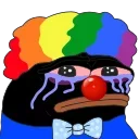 😞 emoji Black Honka Telegram sticker 3 of 25