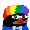 🤦‍♂️ emoji Black Honka Telegram sticker 16 of 25