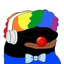 ☺️ emoji Black Honka Telegram sticker 9 of 25