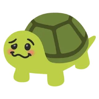 🥴 emoji Черепахи Telegram sticker 1 of 12