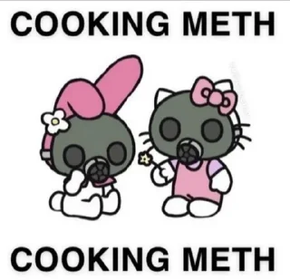 Sticker from halal kitty