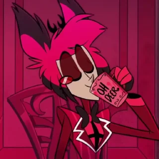 😳 emoji Alastor•@Hazhell00⁩ Telegram sticker 17 of 72