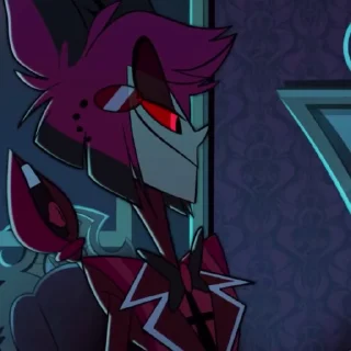 😅 emoji Alastor•@Hazhell00⁩ Telegram sticker 11 of 72