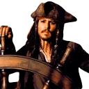 😎 emoji Джек Воробей Telegram sticker 17 of 33