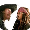 😫 emoji Джек Воробей Telegram sticker 20 of 33