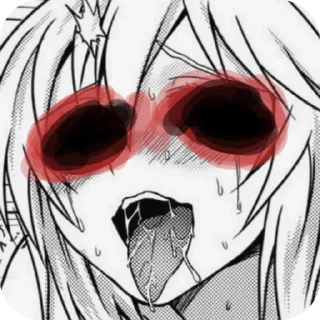 👄 emoji Черный японец  | @ptomaines Telegram sticker 10 of 30