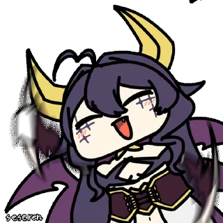 👏 emoji Seseren Magical Girl Становясь Волшебницей Telegram sticker 14 of 20