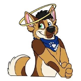 😇 emoji Rhys Shepherd 2.0 Telegram sticker 14 of 111
