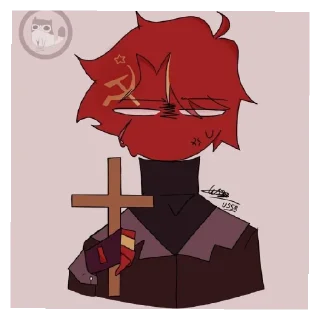 Sticker from Сасать