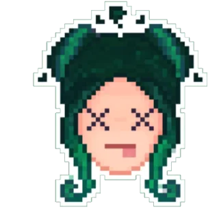 😵 emoji Пиксель U.L.E.Y Telegram sticker 21 of 31