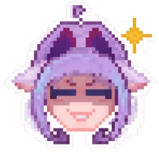 😈 emoji Пиксель U.L.E.Y Telegram sticker 9 of 31