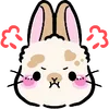 🐰 emoji ₍ Prᥱᴛᴛy ᥲᥒɗ κᥲᥕᥲii δᥙᥒᥒy ₎ ˚₊· ♡ @mewsticks Telegram sticker 13 of 40