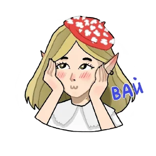 Sticker from 🍄 Мухоморчик 🍄
