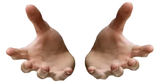 👐 emoji Больше стиков тут: @stikery4 Telegram sticker 23 of 113